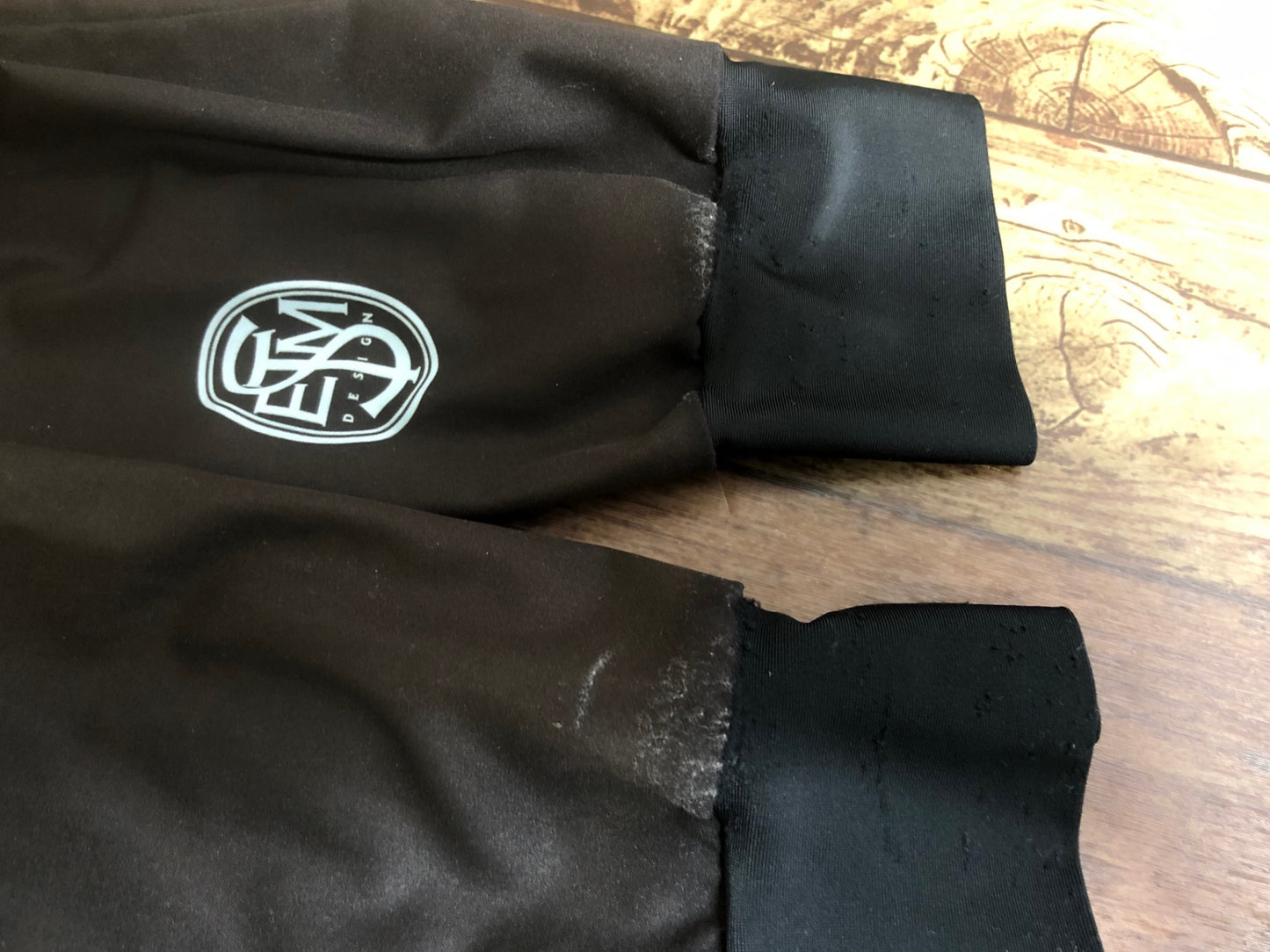 IW547 ステムデザイン STEM DESINE 長袖 サイクルジャージ 黒 サイズ不明 ※スレ