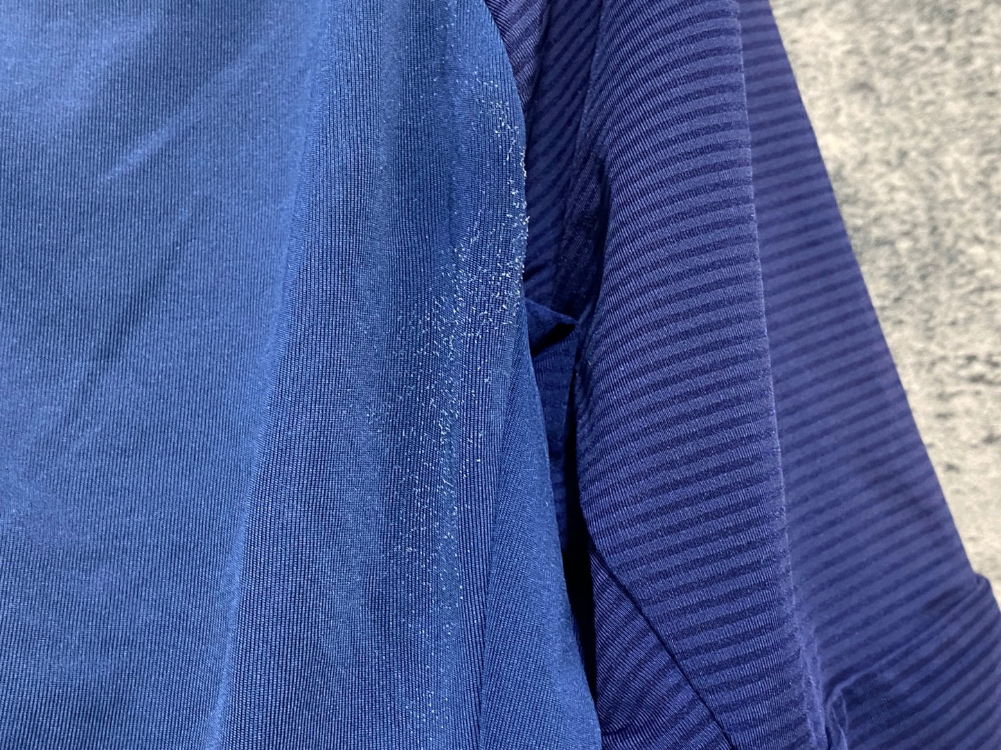 JA803 ラファ Rapha PRO TEAM JERSEY 半袖 サイクルジャージ 紺 S ほつれ