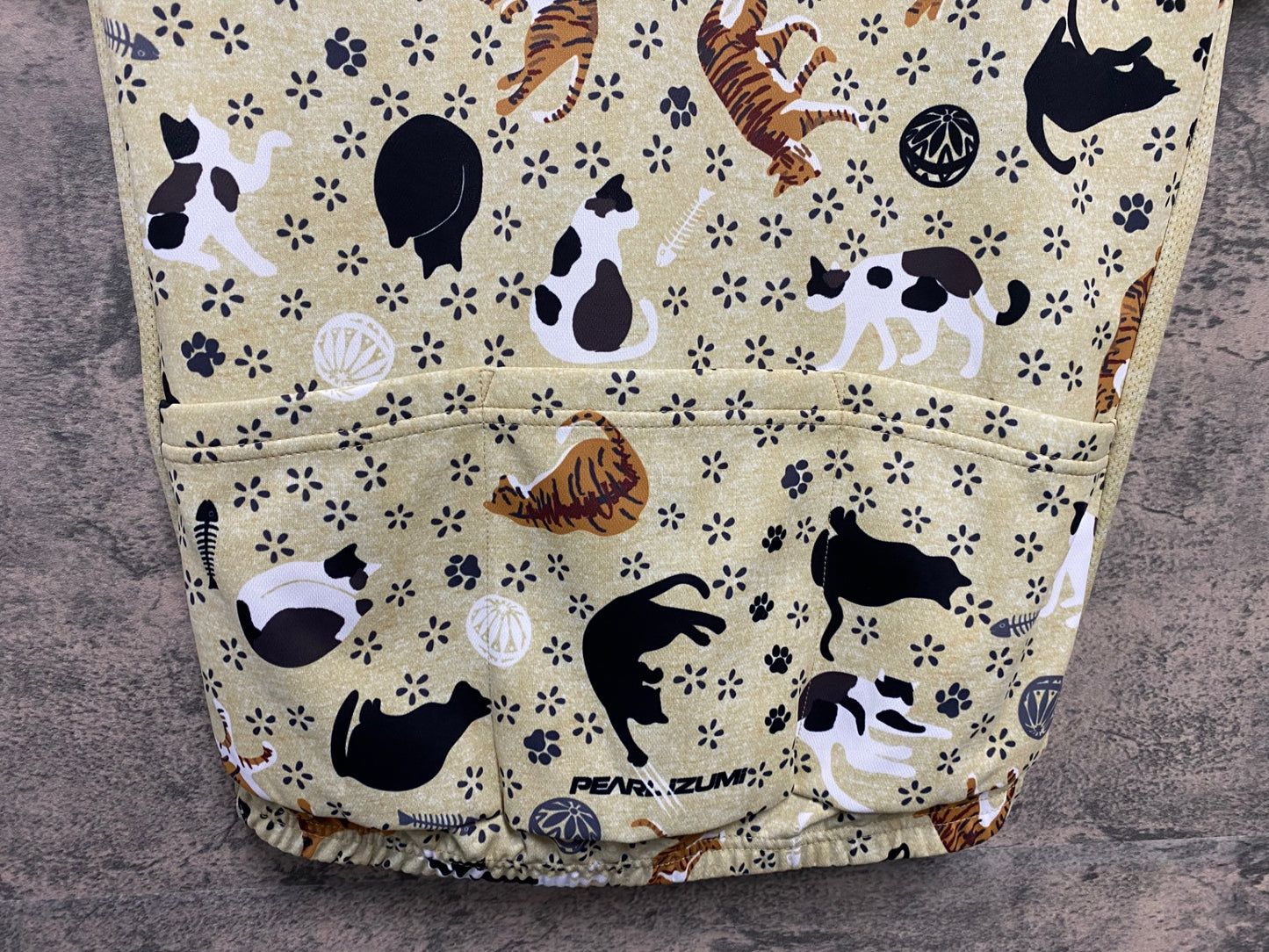 JB660 パールイズミ PEARL iZUMi 半袖 サイクルジャージ 猫 XL