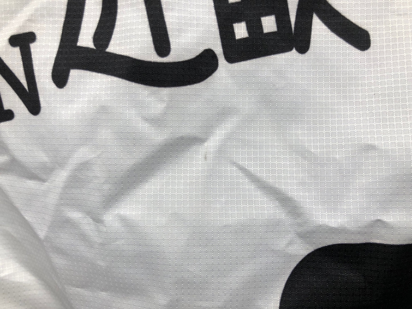 IT021 ウェイブワン WAVE ONE サイクルベスト ジレ 白 黒 L Audax Japan 近畿 痛ジャージ