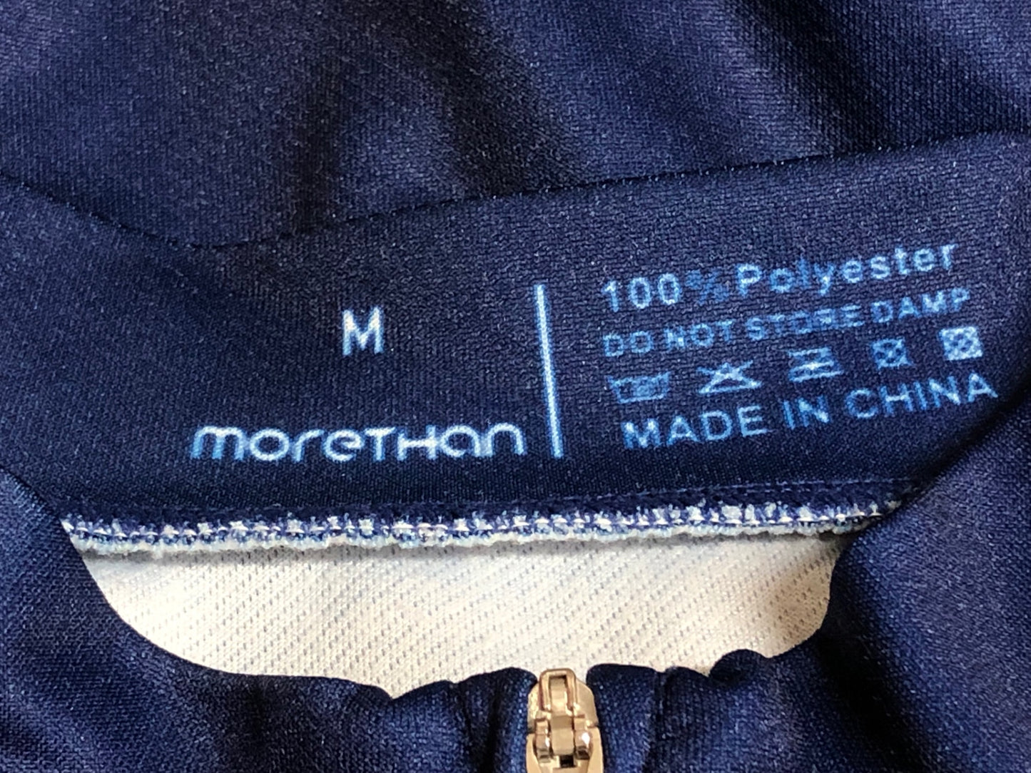 IK353 モーゼン morethan 長袖 サイクルジャージ ネイビー M