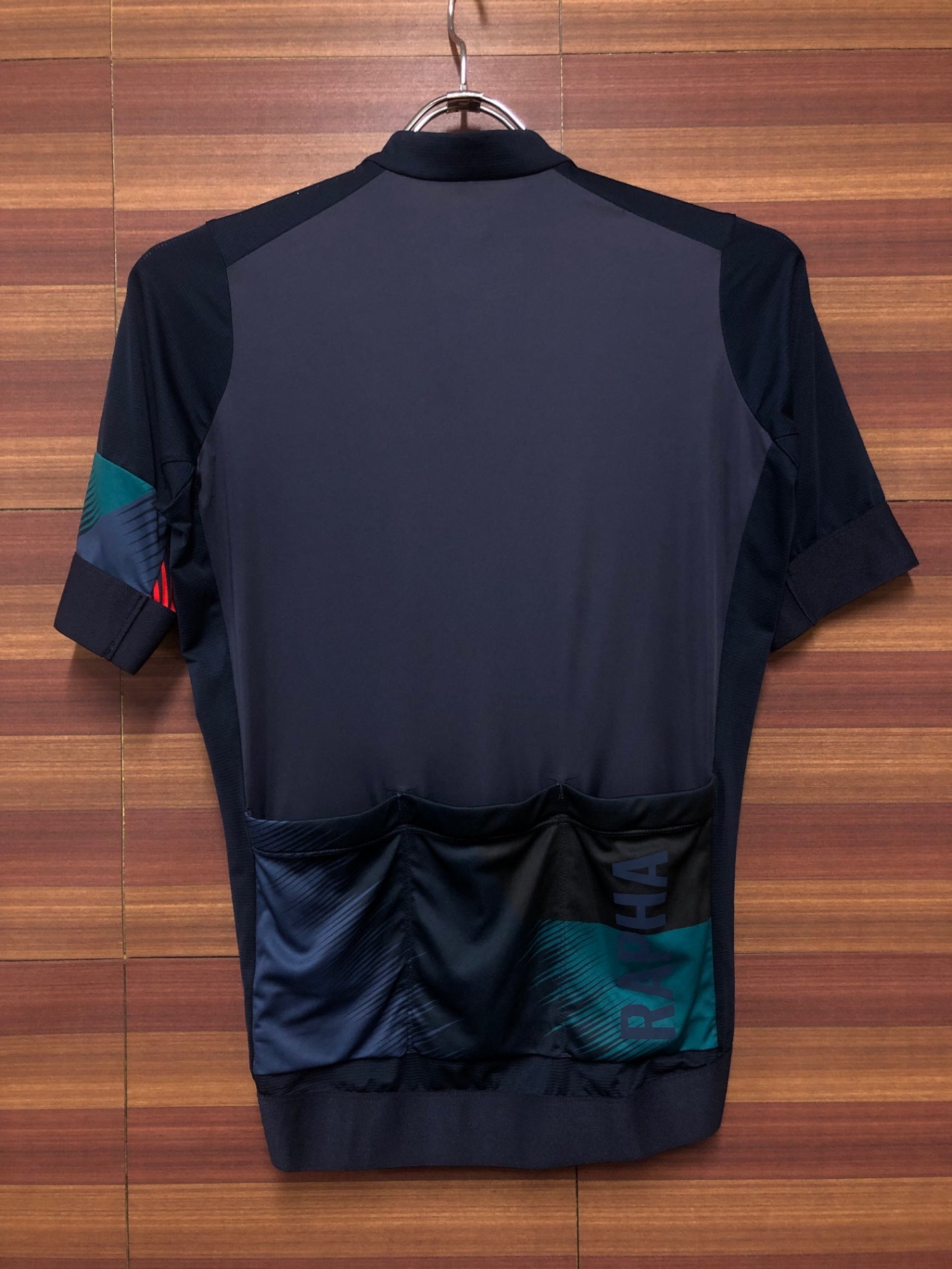 IF088 ラファ Rapha ATHLETES PRO TEAM TRAINING JERSEY 半袖 サイクルジャージ ネイビー S マーガリー・ロシェット