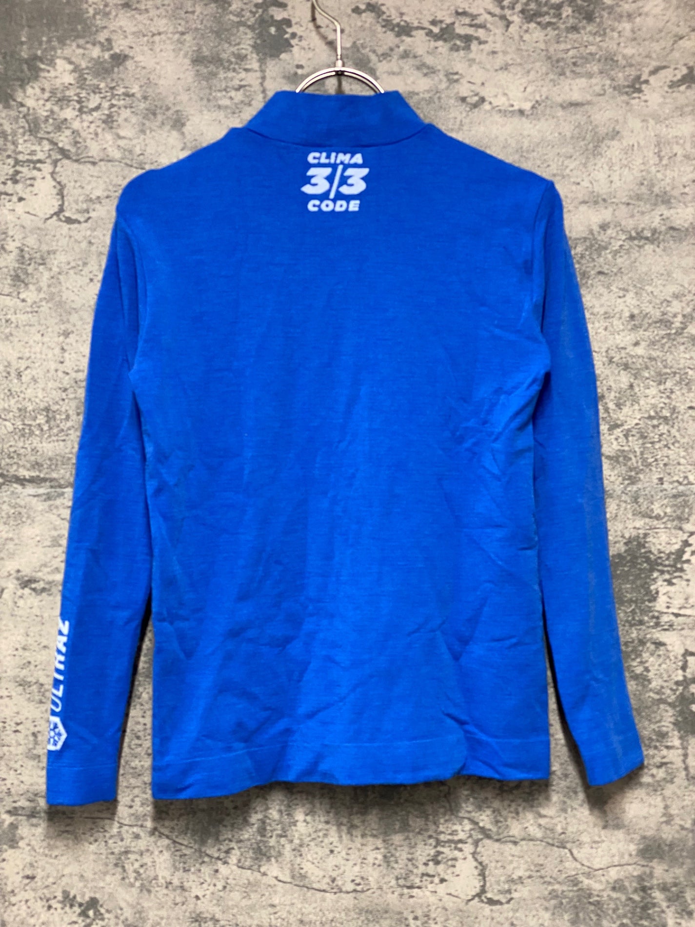 JB304 アソス assos SKIN LAYER 長袖 ベースレイヤー 青 M CLIMA CODE 3/3