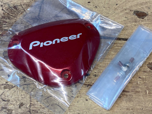 IJ114 パイオニア Pioneer パワーメーターカバー 赤