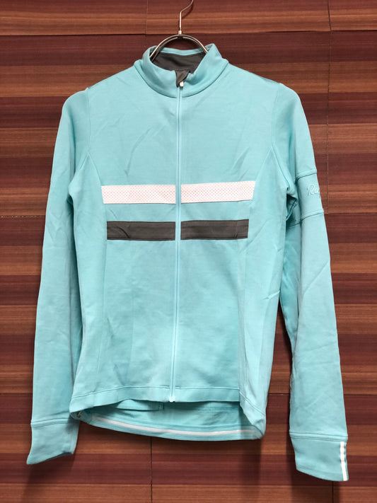 IQ862 ラファ Rapha WOMEN'S BREVET LONG SLEEVE JERSEY 長袖 サイクルジャージ 水色 XS