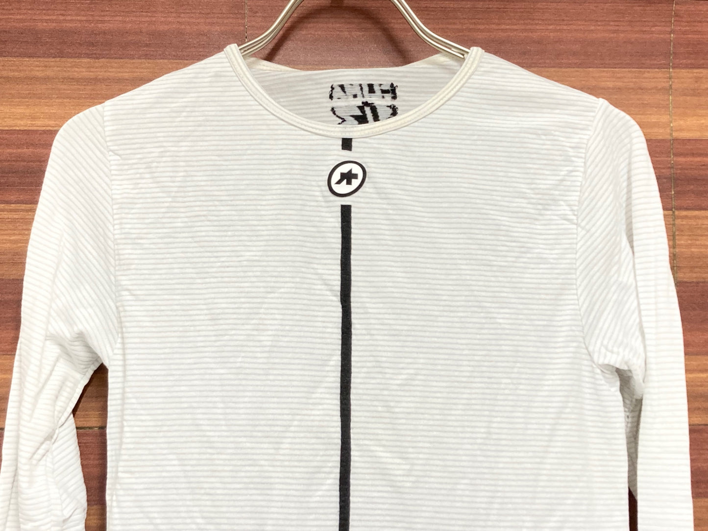 IQ710 アソス Assos Skin Layer CLIMA COOD 1/3 長袖 べースレイヤー 白 XS/S