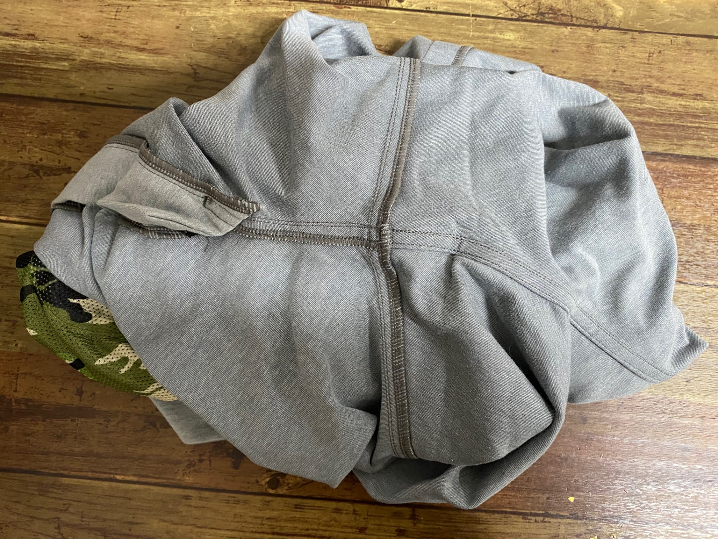 JB776 ナリフリ narifuri コットンバイシクルパンツ グレー M