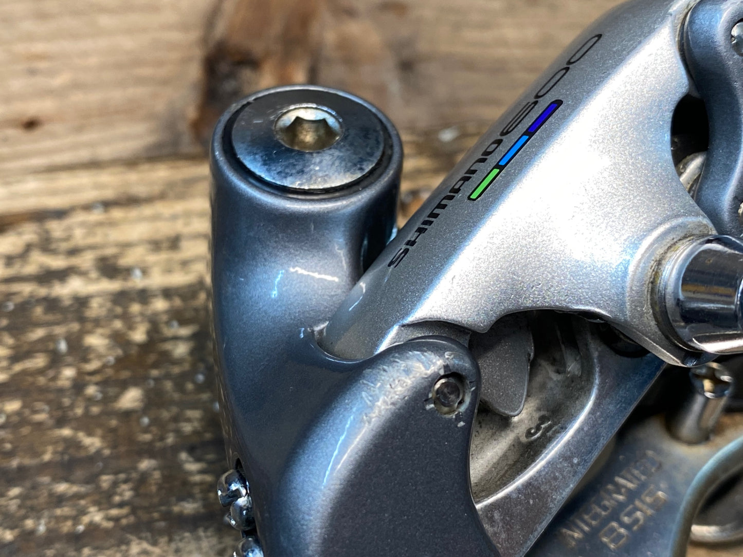 GQ085 シマノ SHIMANO 600 RD-6401 リアディレイラー 8S