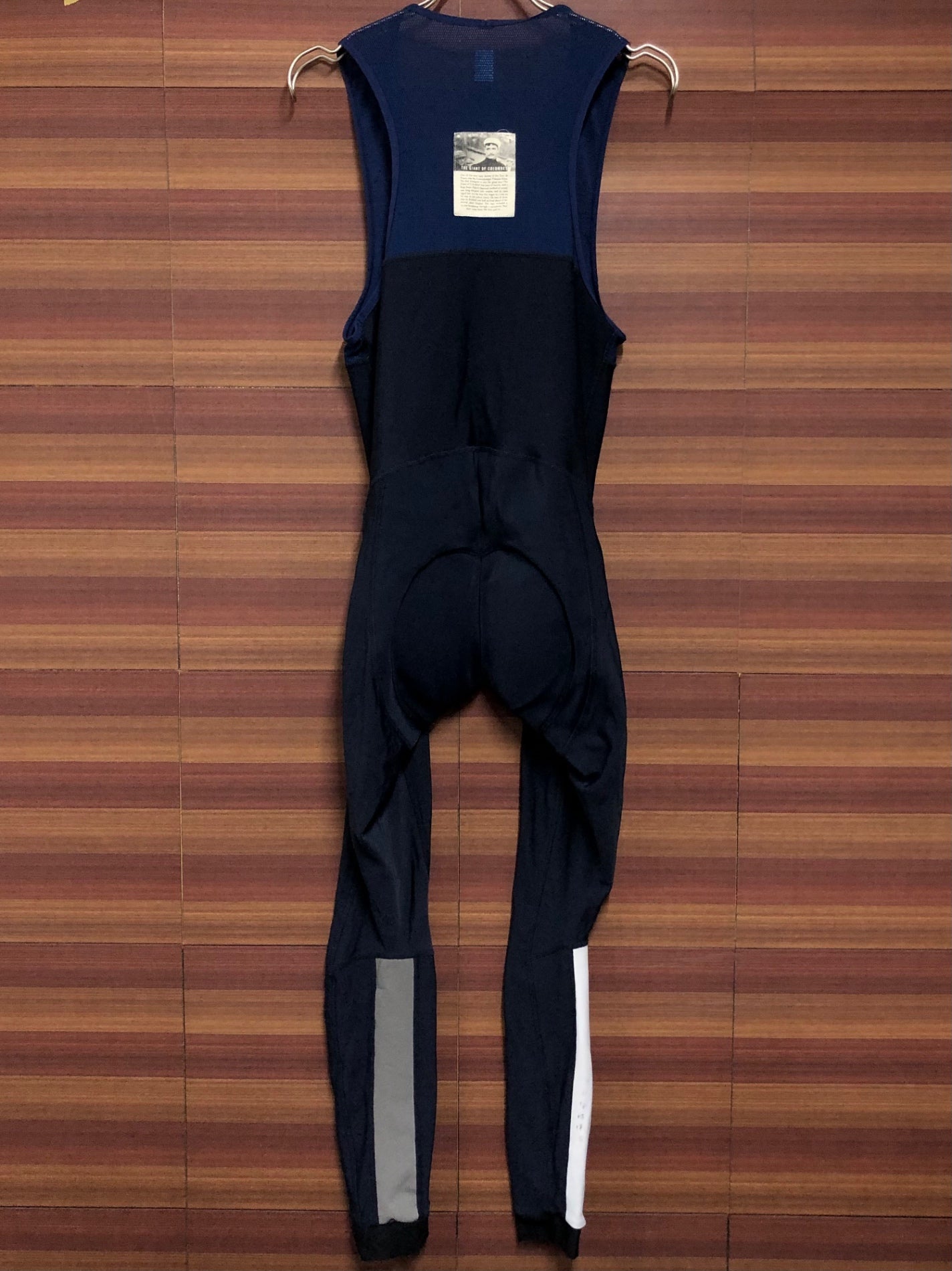 IP239 ラファ Rapha CLASSIC WINTER TIGHTS WITH PAD ビブタイツ 紺 S 裏起毛