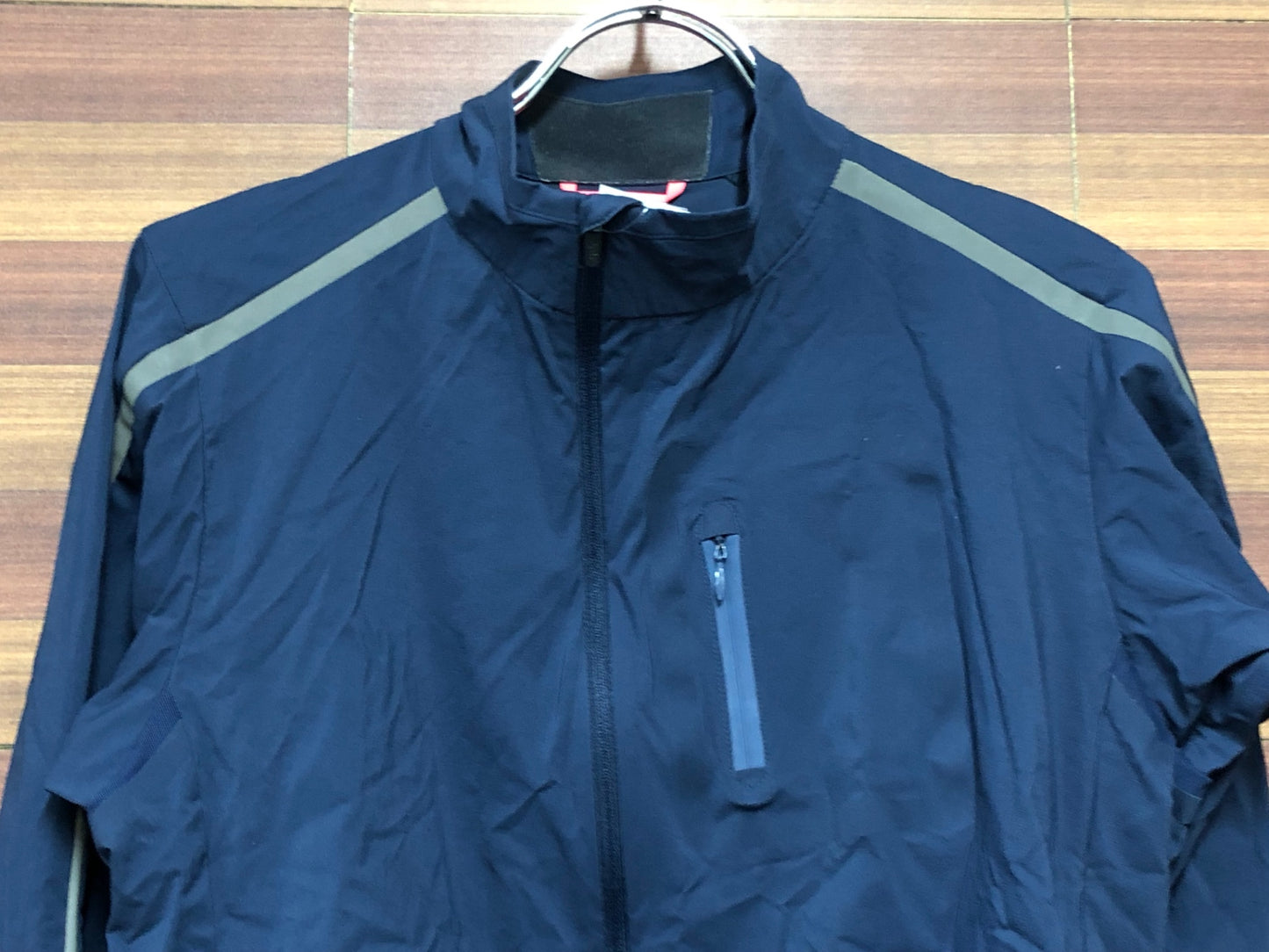 IK399 ラファ Rapha CLASSIC WIND JACKET Ⅱ 防風 サイクルジャケット ネイビー S