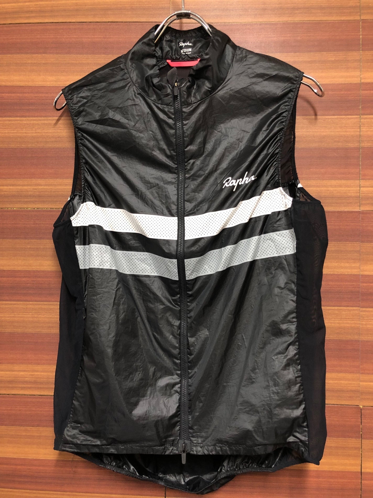 IL423 ラファ Rapha BREVET GILET サイクルベスト ジレ M 黒