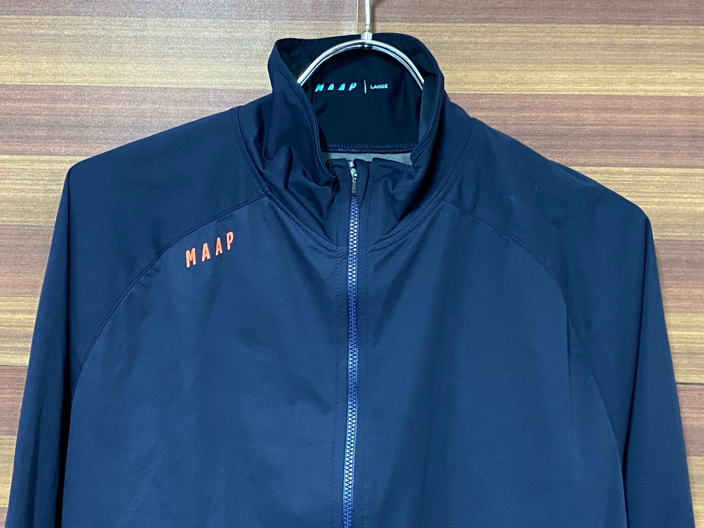 IM864 マープ MAAP 長袖 ウィンドブレーカー L 紺