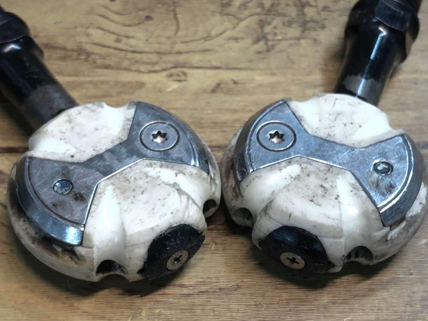 IH261 スピードプレイ SPEEDPLAY ビンディングペダル クロモリ 白