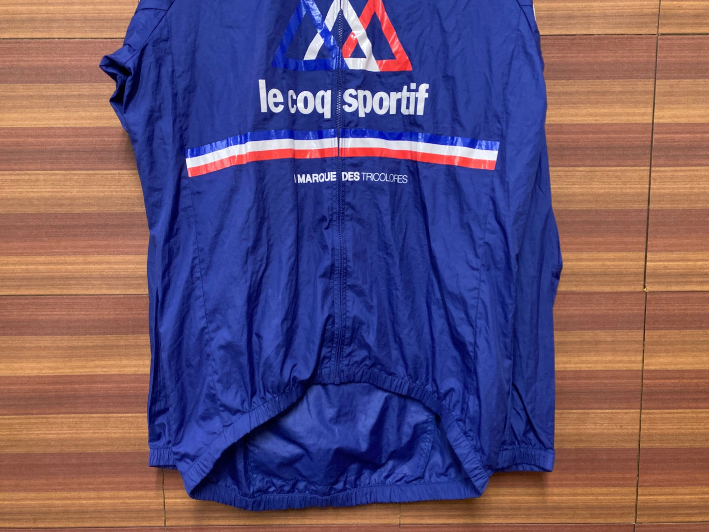 IE699 ルコックスポルティフ le coq sportif 長袖 サイクルジャケット 濃紺 L