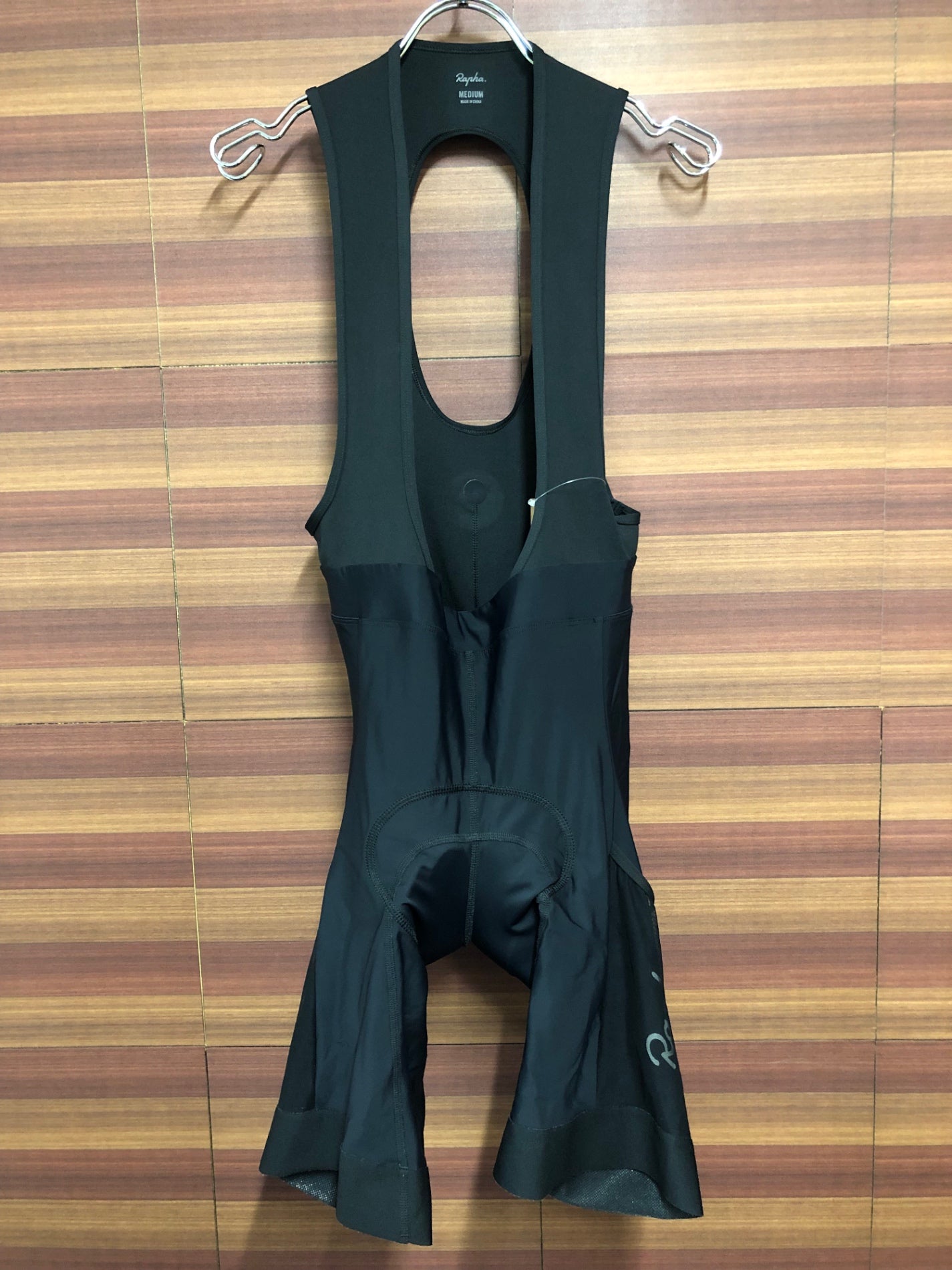 HR471 ラファ Rapha コアカーゴビブショーツ CORE CARGO BIB SHORTS 黒 M ※パッド付近擦れ有