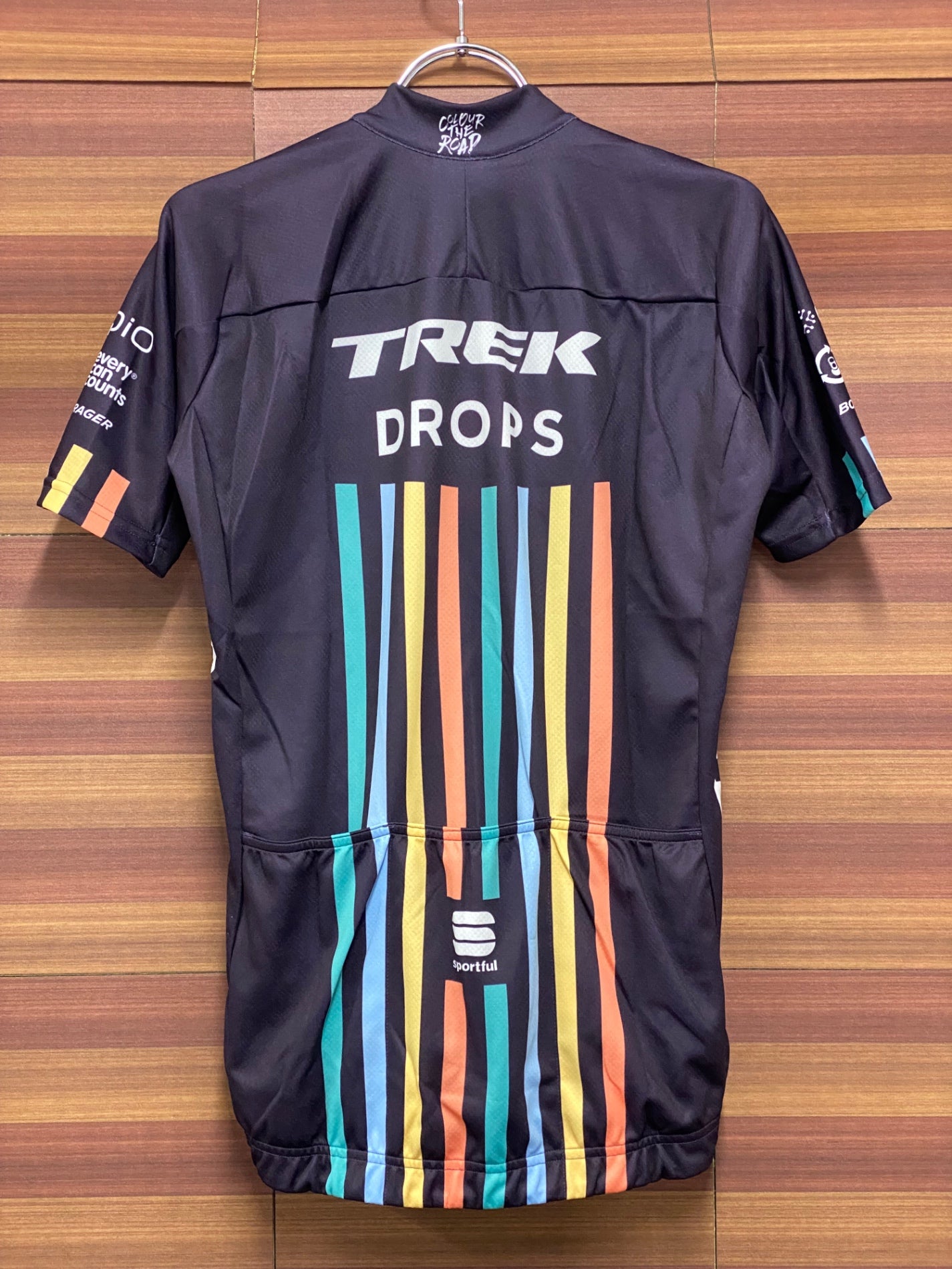 IT974 スポーツフル sportful 半袖 サイクルジャージ 黒 L