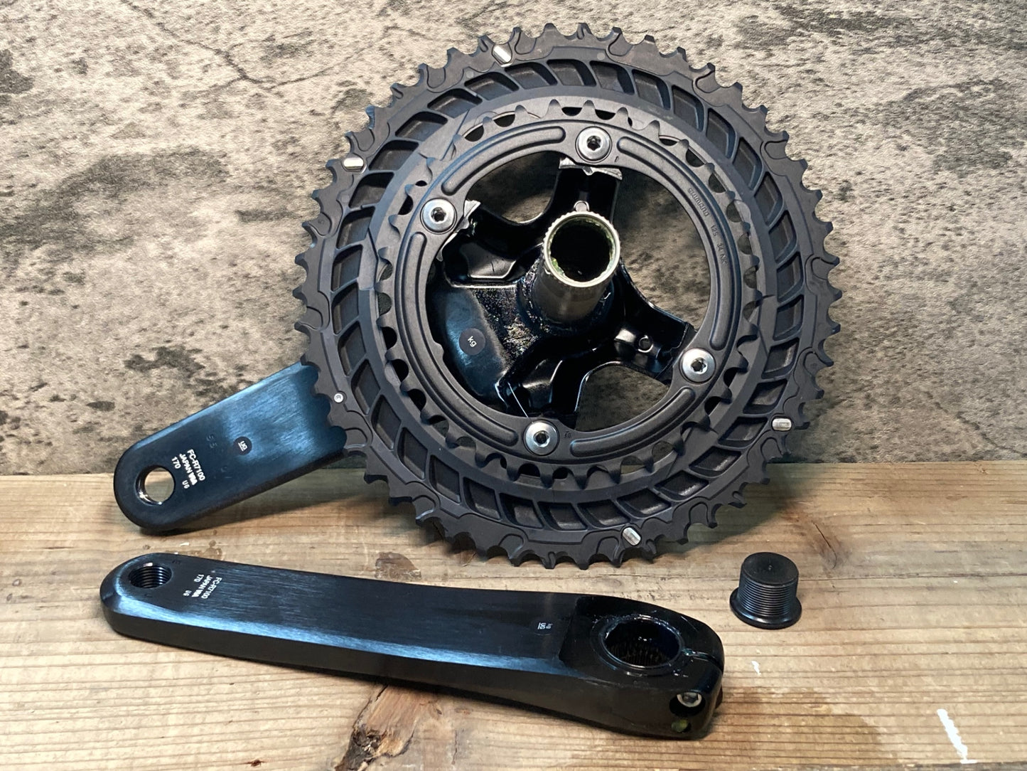 IQ083 シマノ SHIMANO 105 FC-R7100 クランクセット 50/34T 170mm