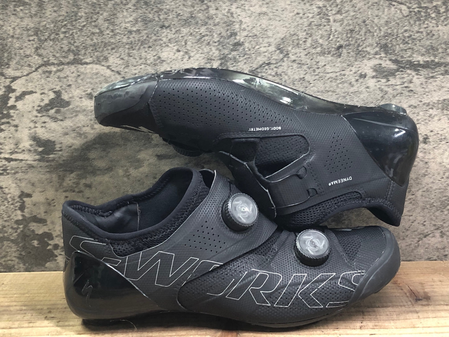 IX430 スペシャライズド SPECIALIZED S-WORKS Ares ビンディングシューズ SPD-SL 黒 EU40.5