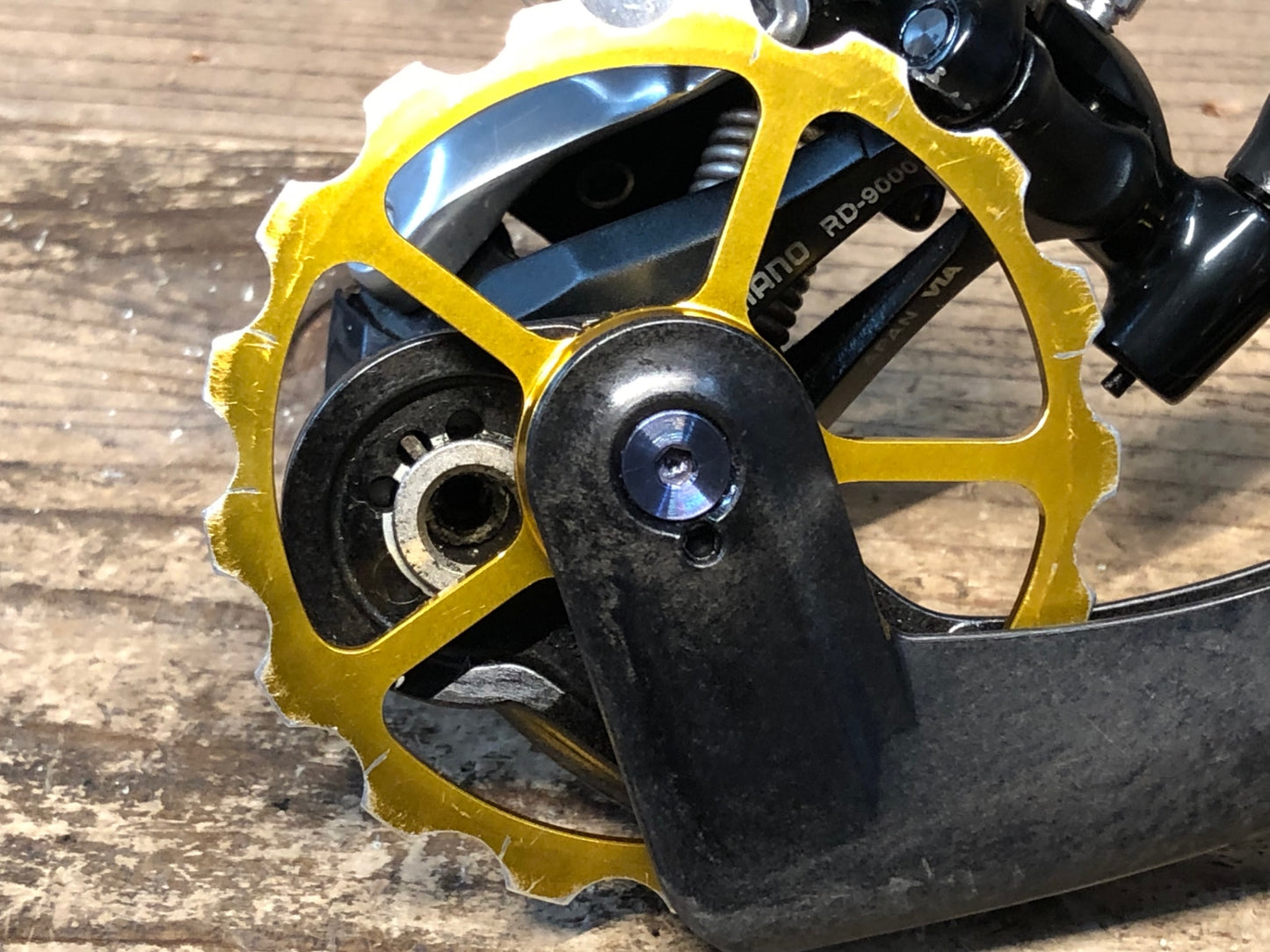 JA411 シマノ SHIMANO デュラエース DURA-ACE RD-9000 リアディレイラー 11S Ceramicspeed OSPW付属