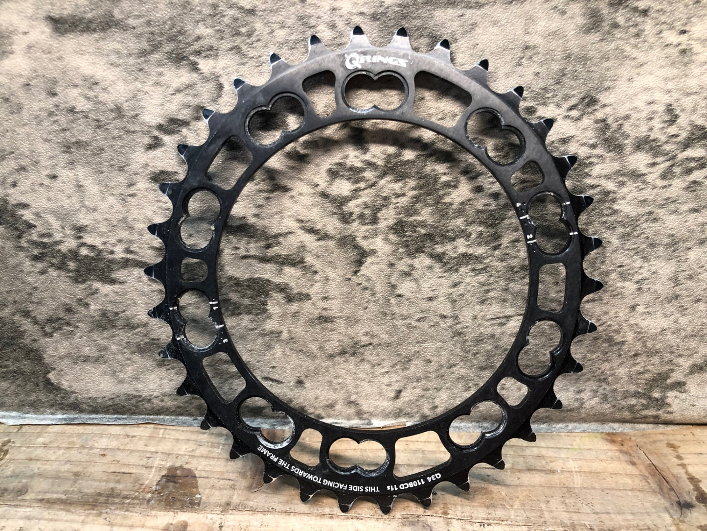 IS378 ローター ROTOR QRINGS チェーンリング インナー 34T 5ARM