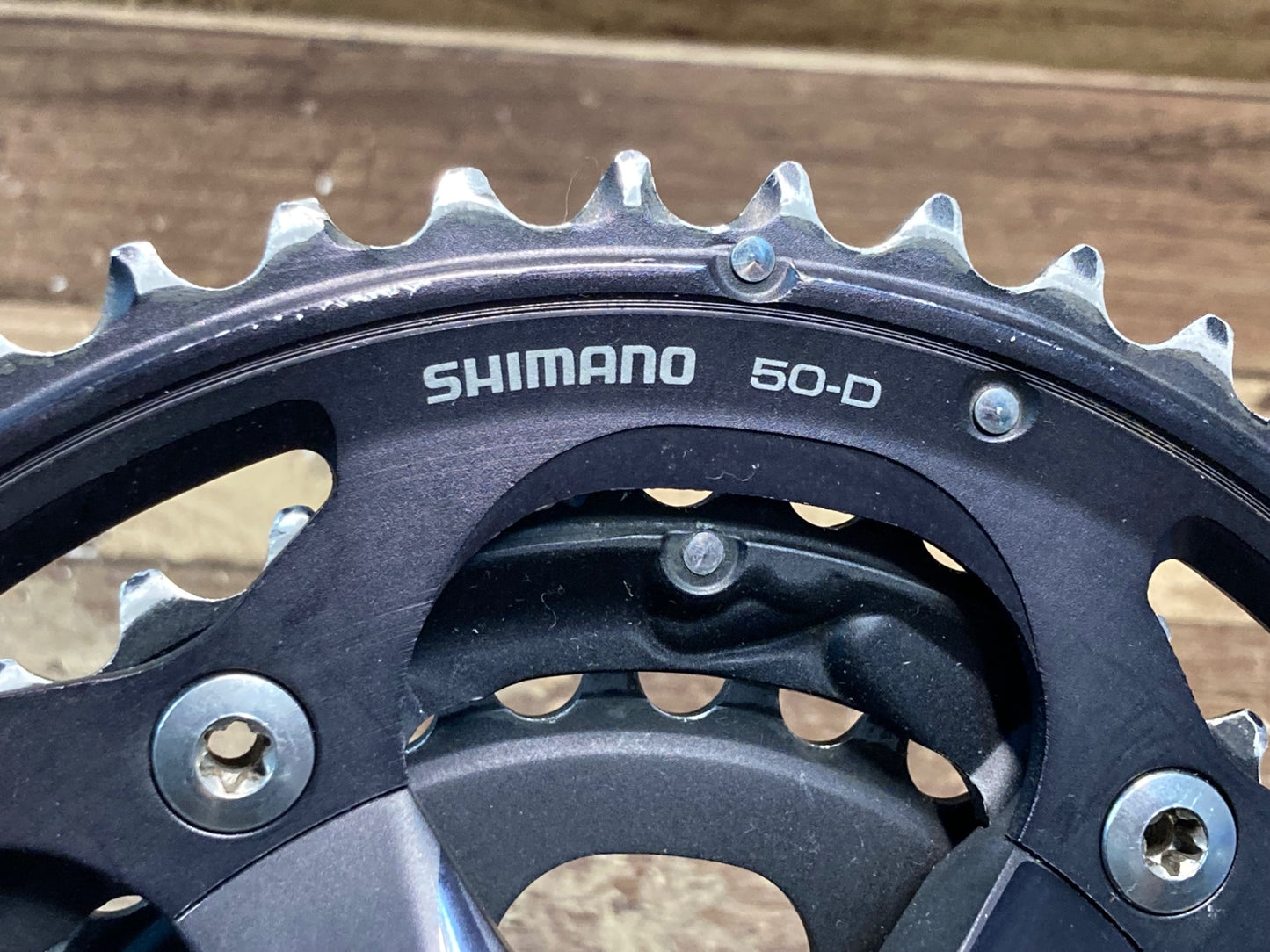 II418 シマノ SHIMANO 105 FC-5703 クランクセット 170mm 50-39-30T ※フィキシングボルト欠品