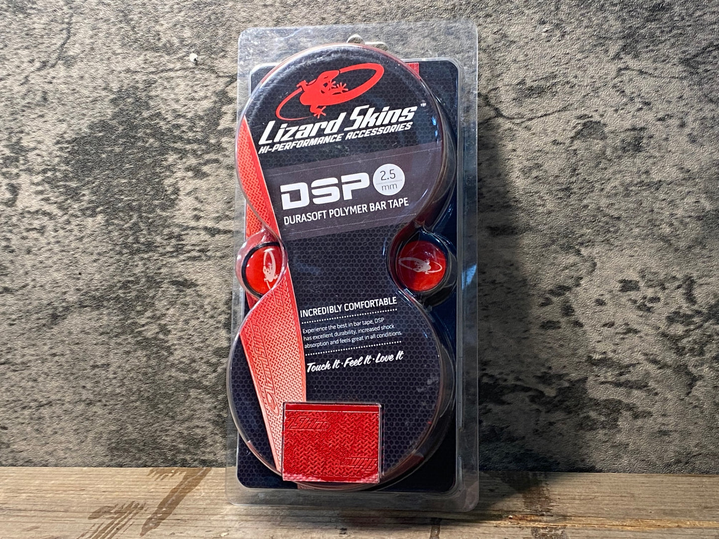 JD594 リザードスキンズ Lizard Skins DSP バーテープ 赤 2.5mm