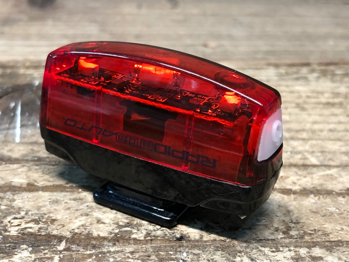 IZ934 キャットアイ CATEYE AMPP300 TL-LD620 フロント リア ライトセット 点灯確認済み