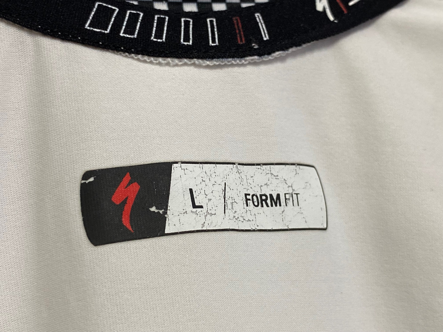 IT978 スペシャライズド SPECIALIZED 半袖 サイクルジャージ 白 L