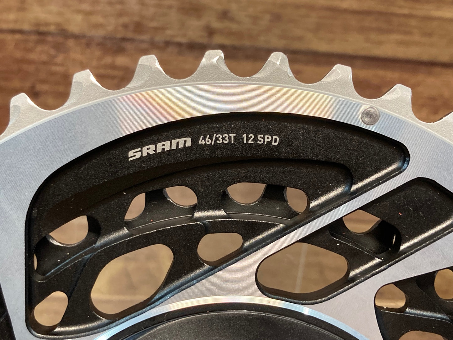 II017 スラム SRAM Red AXS パワーセンサー付き 46/33T チェーンリング