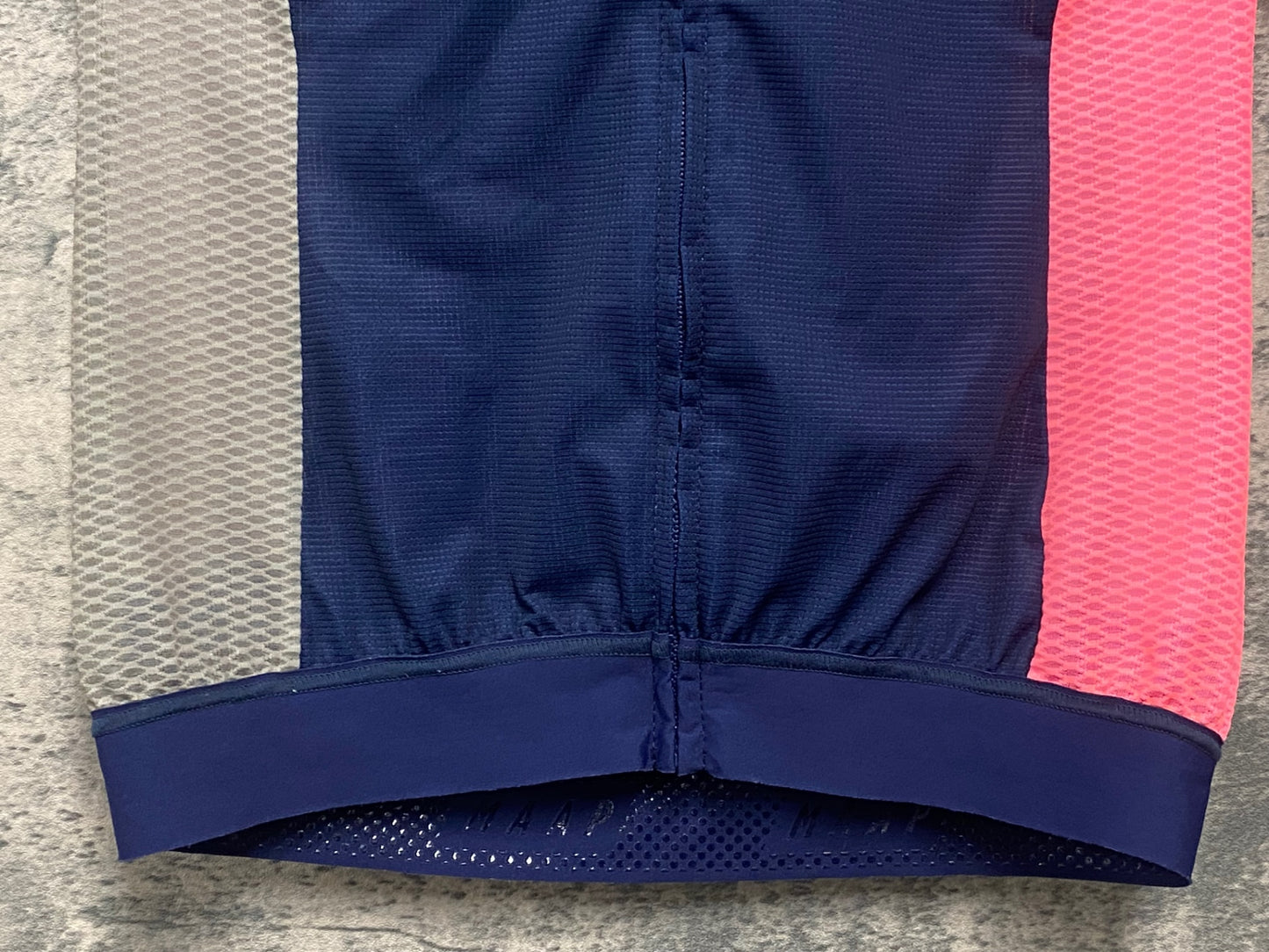 JA389 マープ MAAP WOMEN'S PRO FIT JERSEY 半袖 サイクルジャージ 紺 黒 S レディース