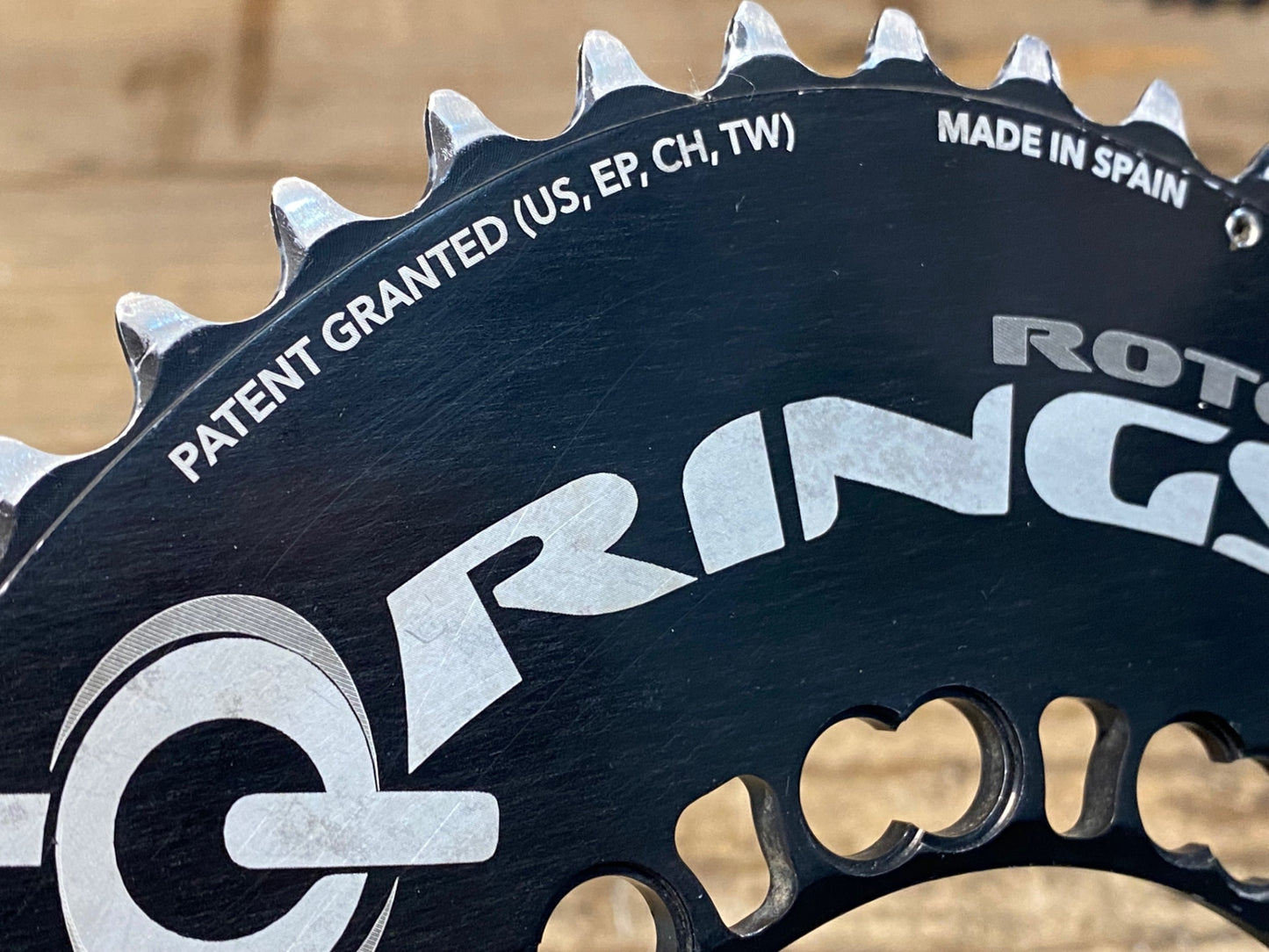 IS052 ローター ROTOR Q-RINGS 楕円 チェーンリング セット 52/36T 110BCD 5H