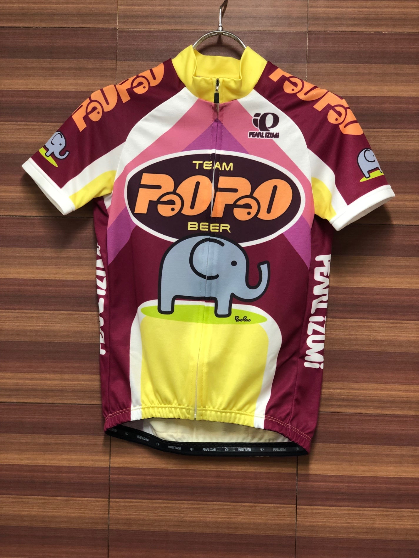 IH379 パールイズミ PEARL IZUMI パオパオ PAOPAO 半袖 サイクルジャージ S