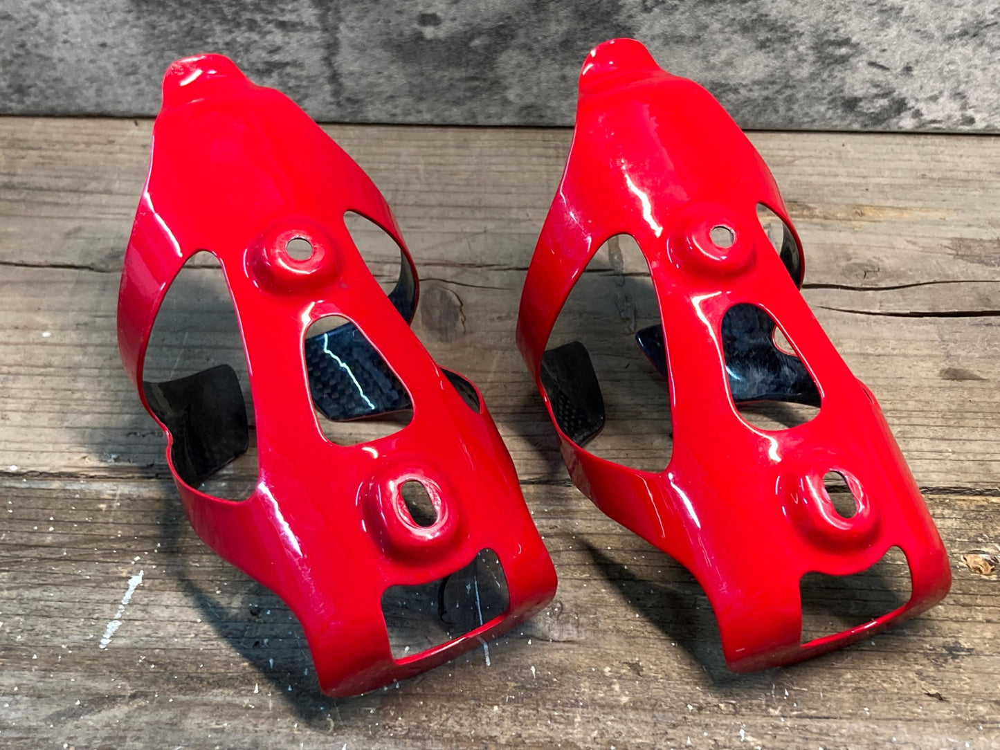 IN682 ブラックバーン Blackburn カーボン ボトルケージ 2個セット 赤