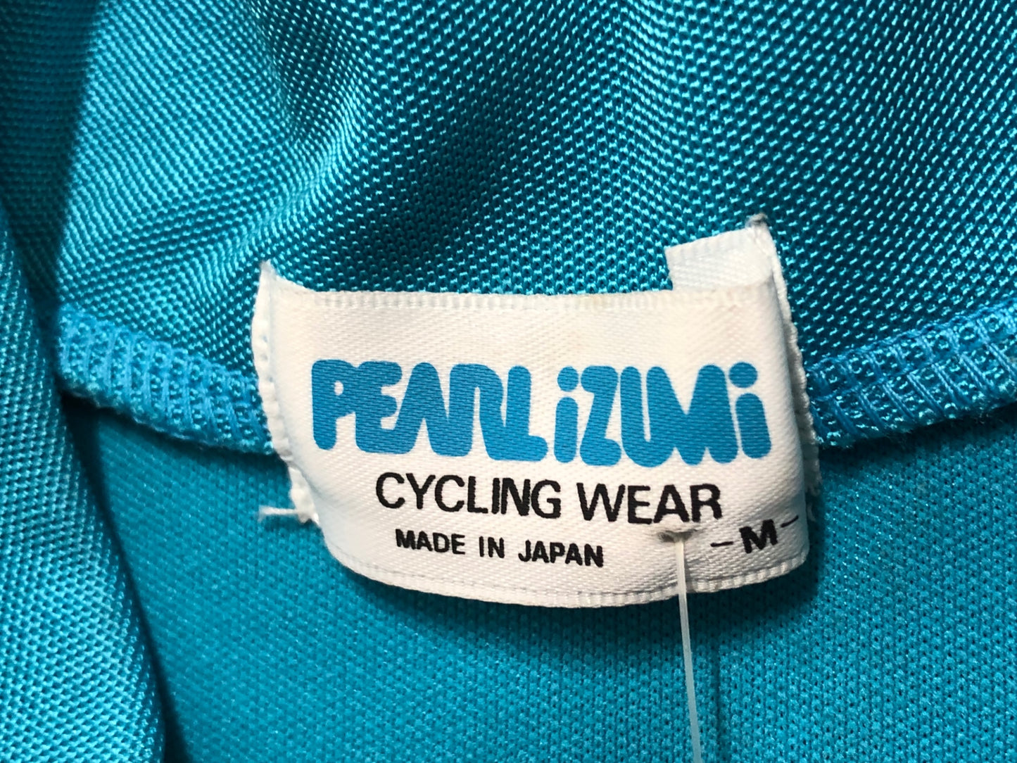 IB524 パールイズミ PEARL iZUMi 半袖 サイクルジャージ ハーフジップ 水色 M ビンテージ 未使用