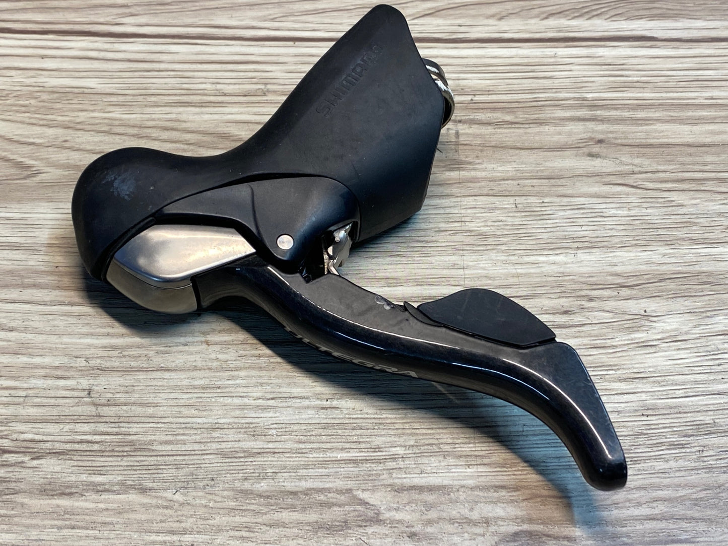 IQ381 シマノ SHIMANO アルテグラ ULTEGRA ST-6700 STIレバー 左のみ ※レバー側面クラックのためジャンク