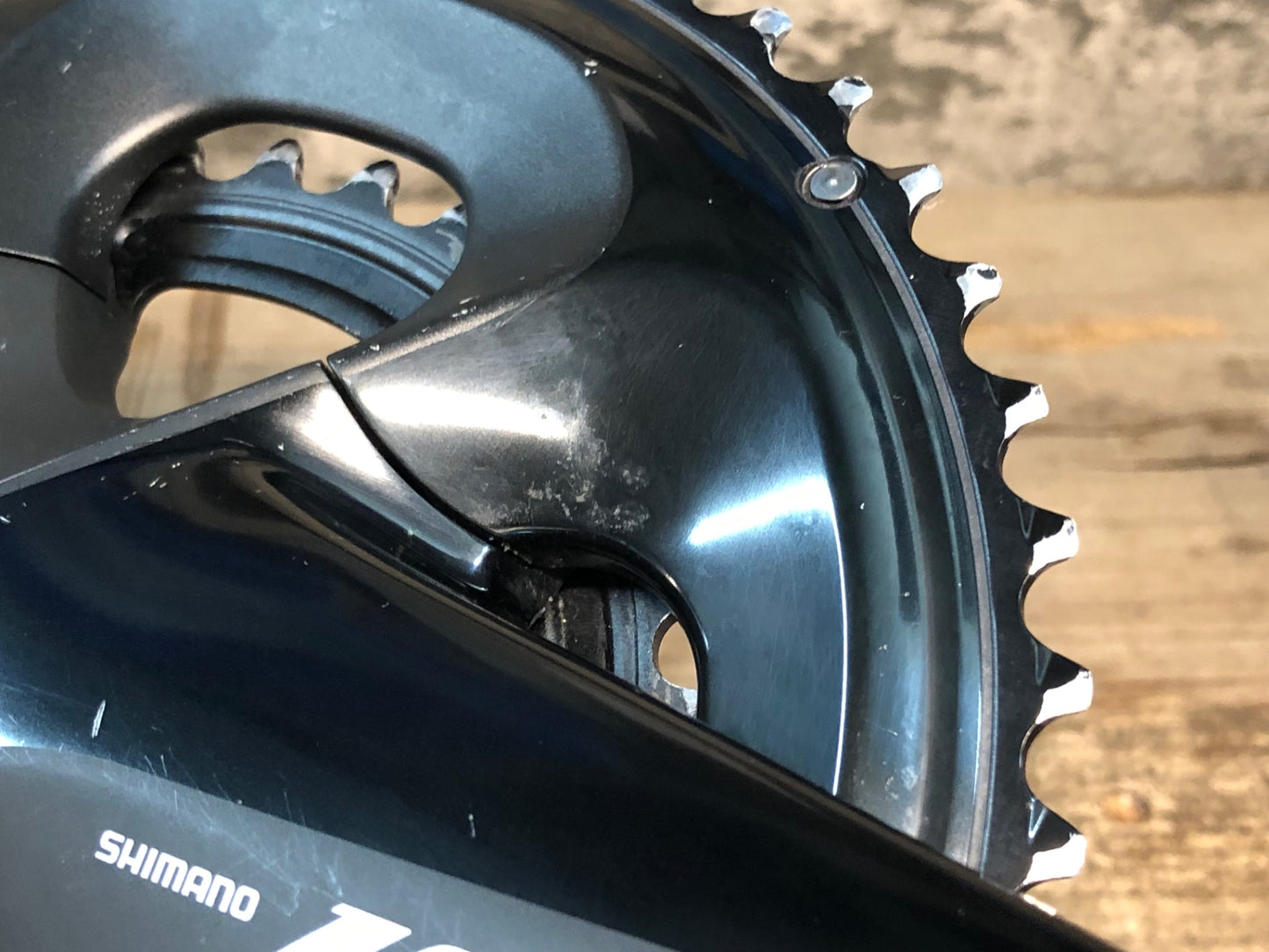 IN333 シマノ SHIMANO 105 FC-R7000 クランクセット 165mm 50-34T 11S 使用感大