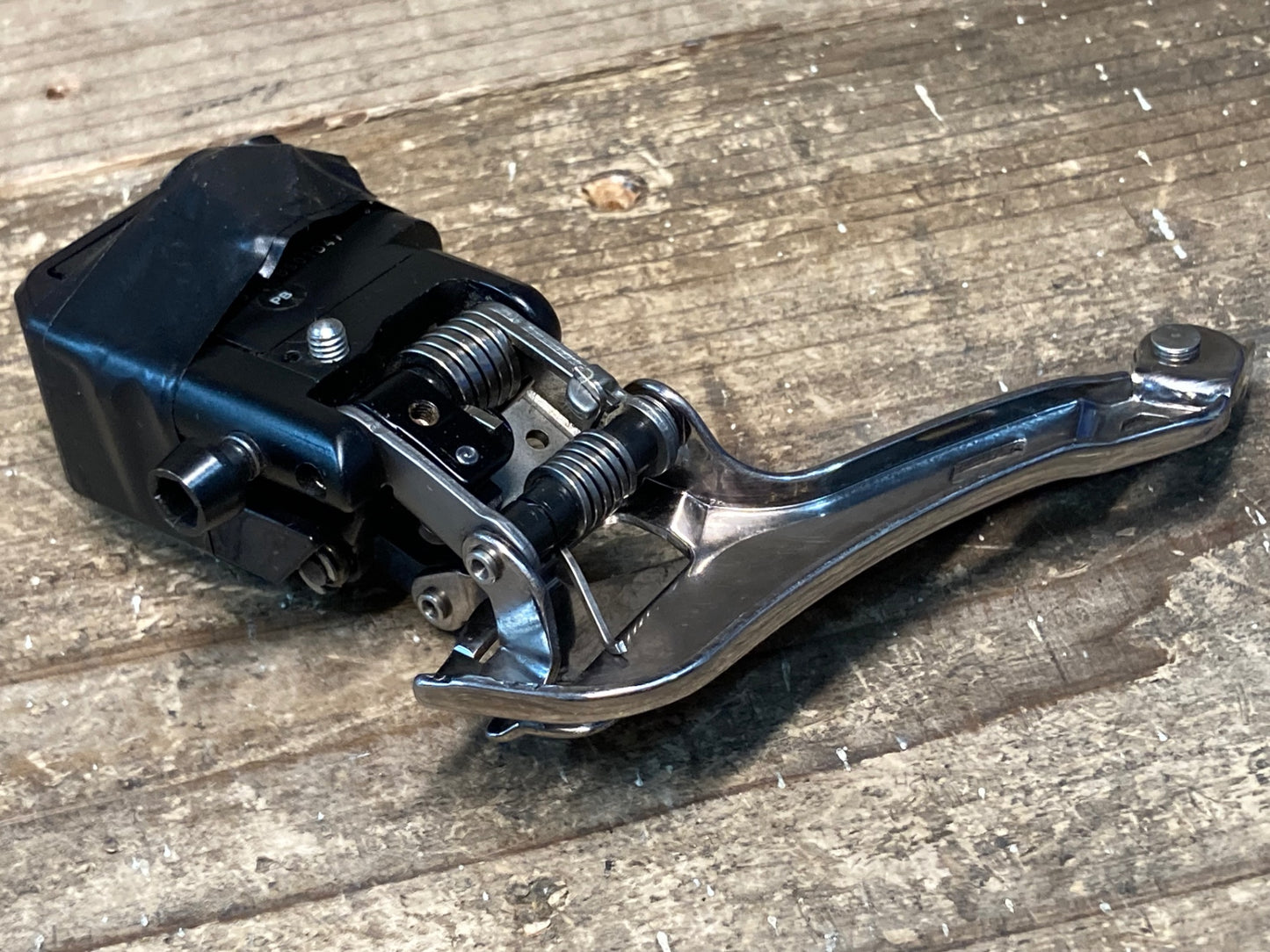 IM838 シマノ SHIMANO デュラエース DURA-ACE FD-R9150 直付 フロントディレイラー 2s Di2 電動 動作確認済