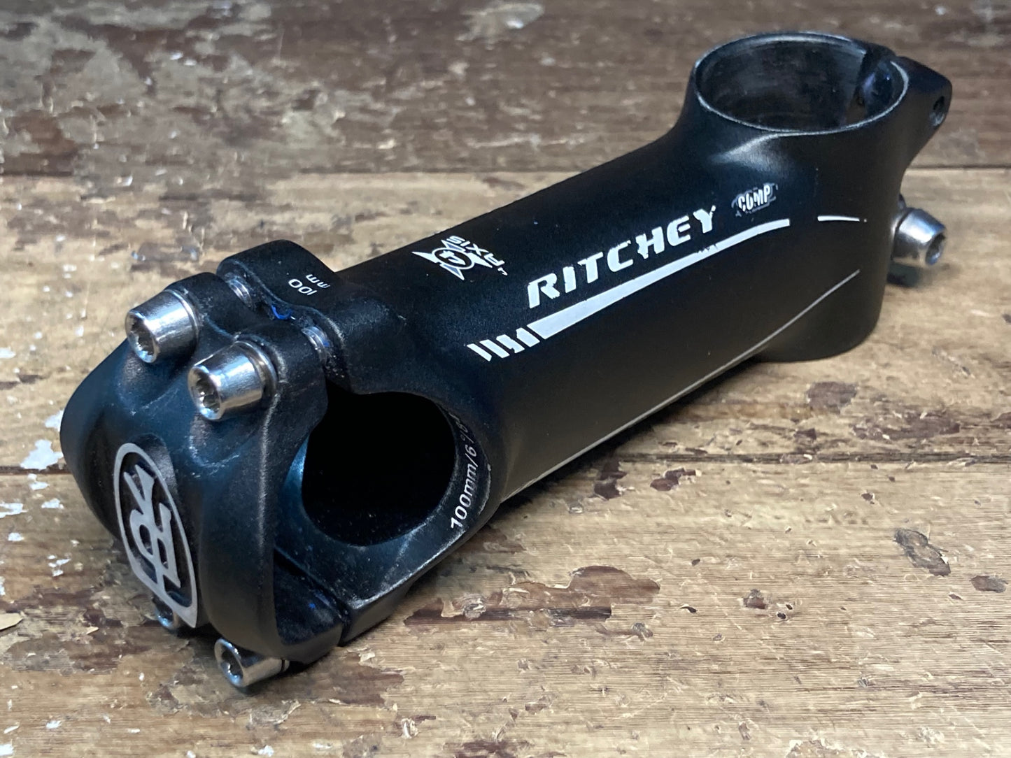 IK757 リッチー RITCHEY AXIS COMP OS アルミ ステム Φ31.8mm 100mm 6°