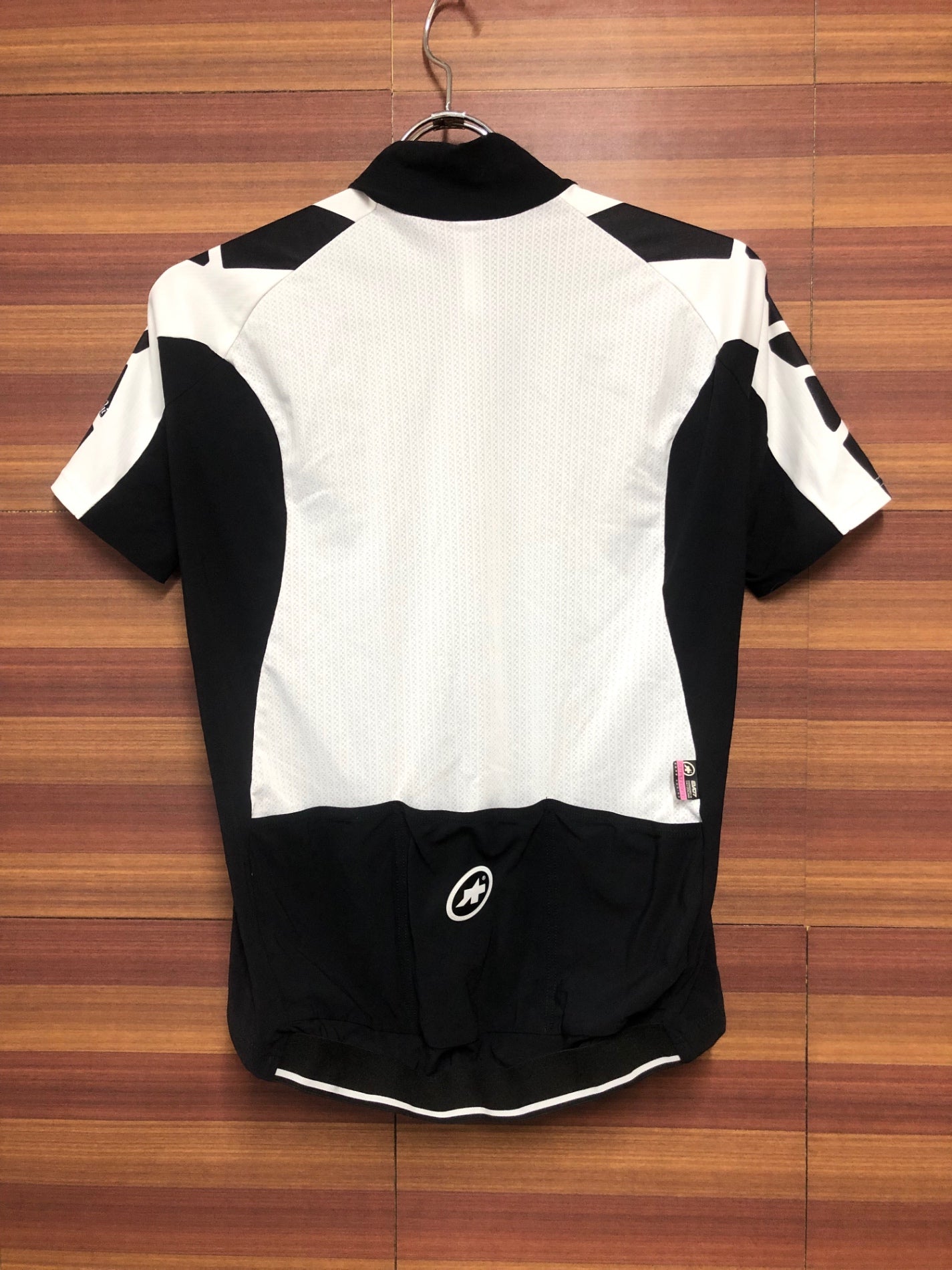 IE608 アソス ASSOS 半袖 サイクルジャージ L ブラック レディース