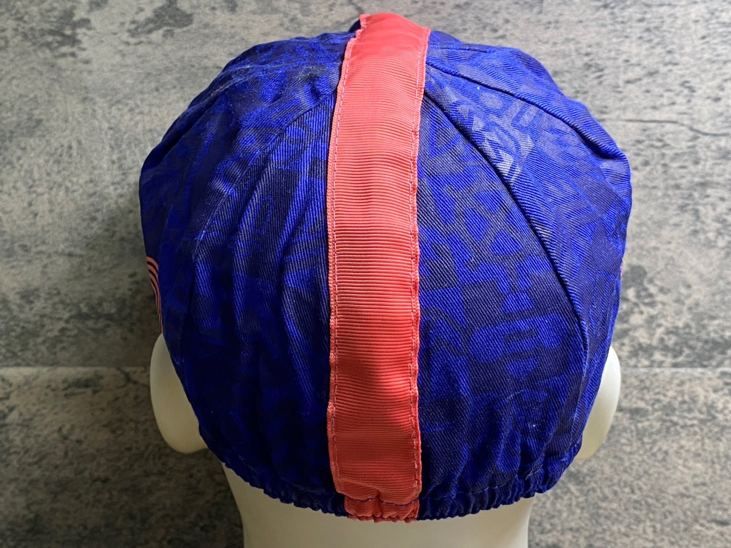 JB930 ラファ Rapha RCC ANNUAL CAP サイクルキャップ 紺 汚れあり