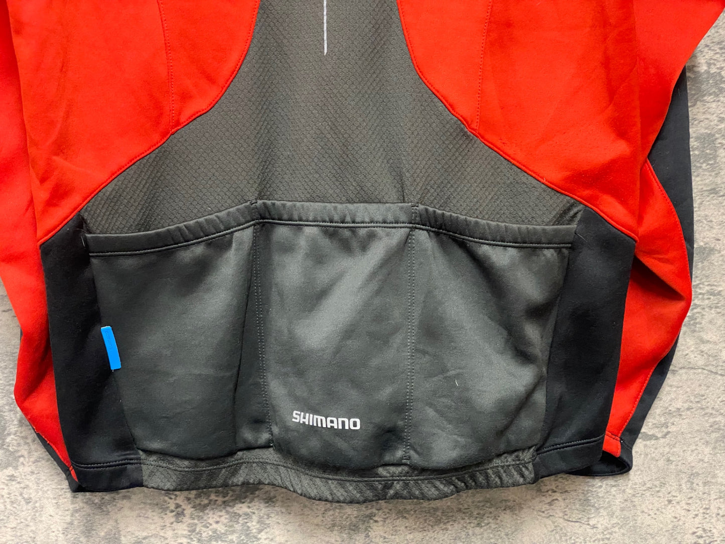 JA363 シマノ SHIMANO 長袖サイクルジャージ Asis L 赤