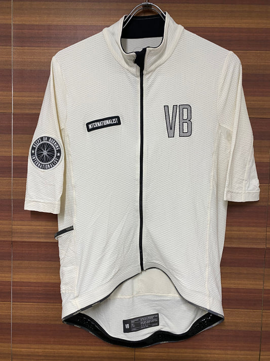 IO522 ヴェロビチ velobici Internationalist JERSEY 半袖 サイクルジャージ 白 5