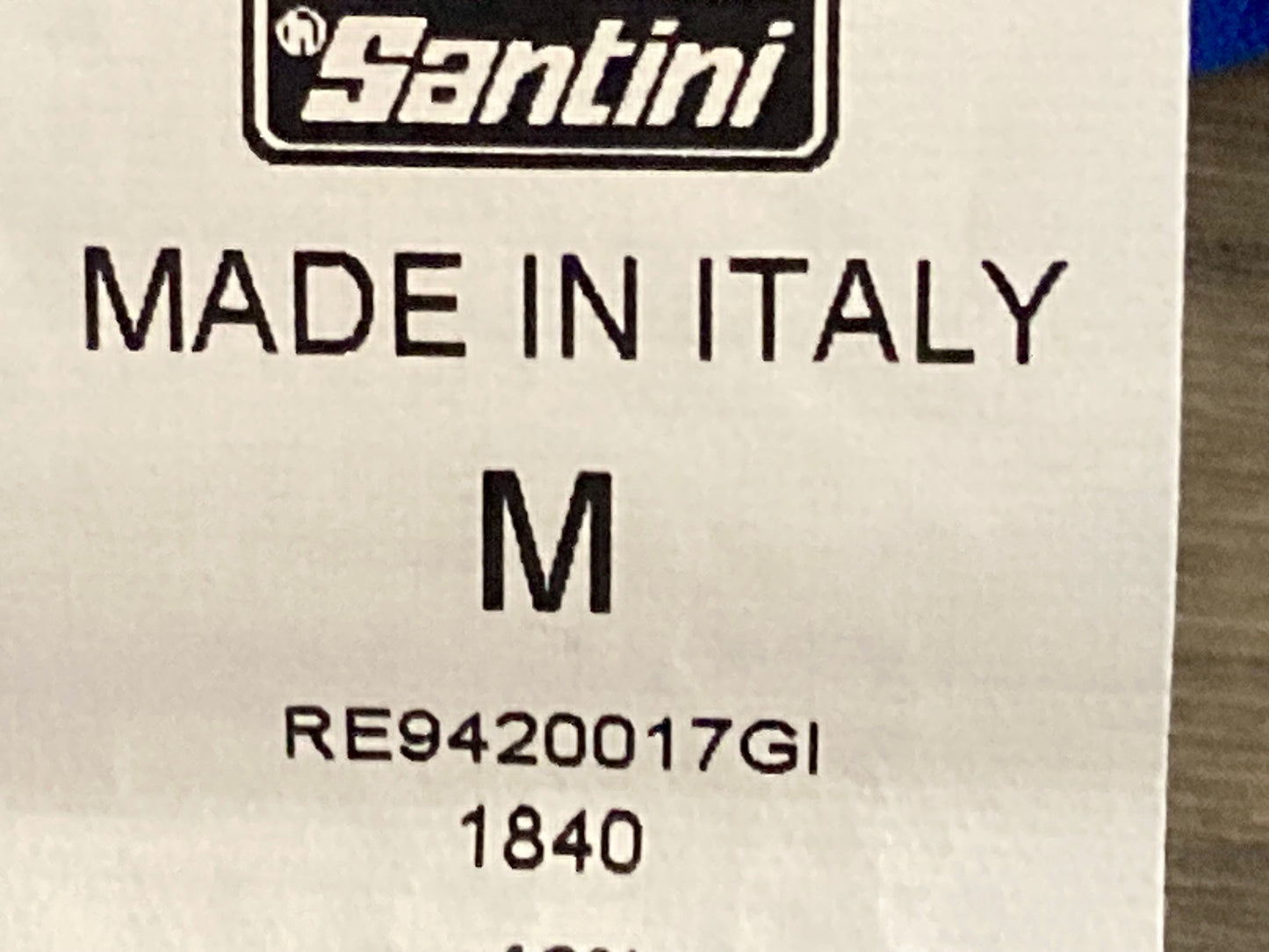 IU818 サンティーニ Santini 半袖 サイクルジャージ 青 レディース M