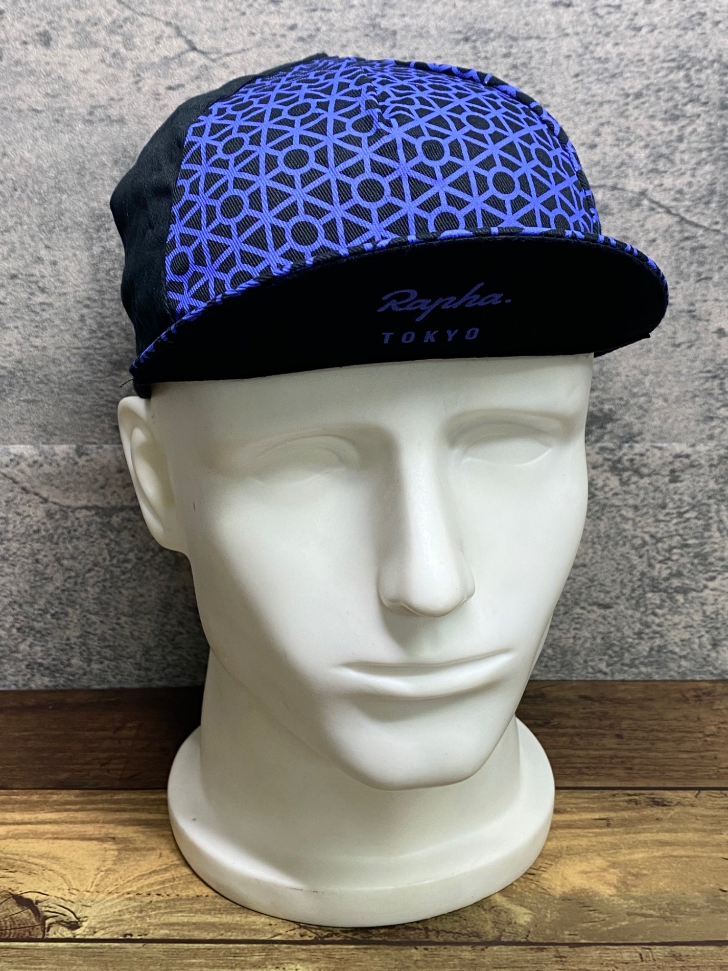 IY262 ラファ Rapha CLUB HOUSE MERCH CAP サイクルキャップ 紺 黒 ワンサイズ