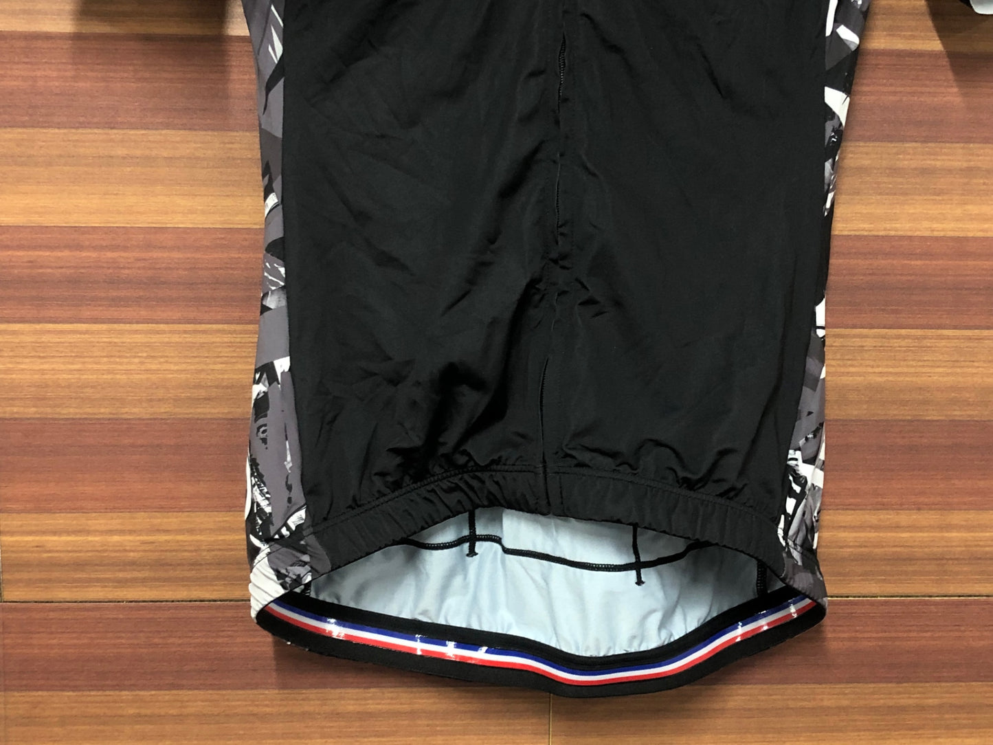 IQ042 ルコックスポルティフ le coq sportif チャリ&コー CHARI&CO 半袖 サイクルジャージ L 黒