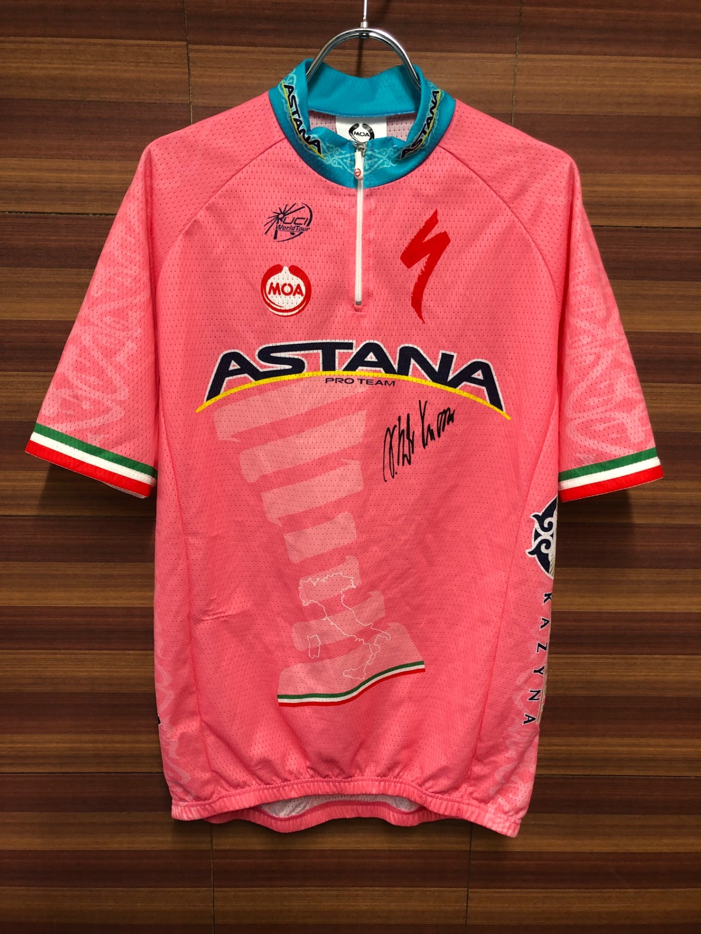 IO097 モア MOA 半袖サイクルウェア ASTANA NIBALI ピンク 5