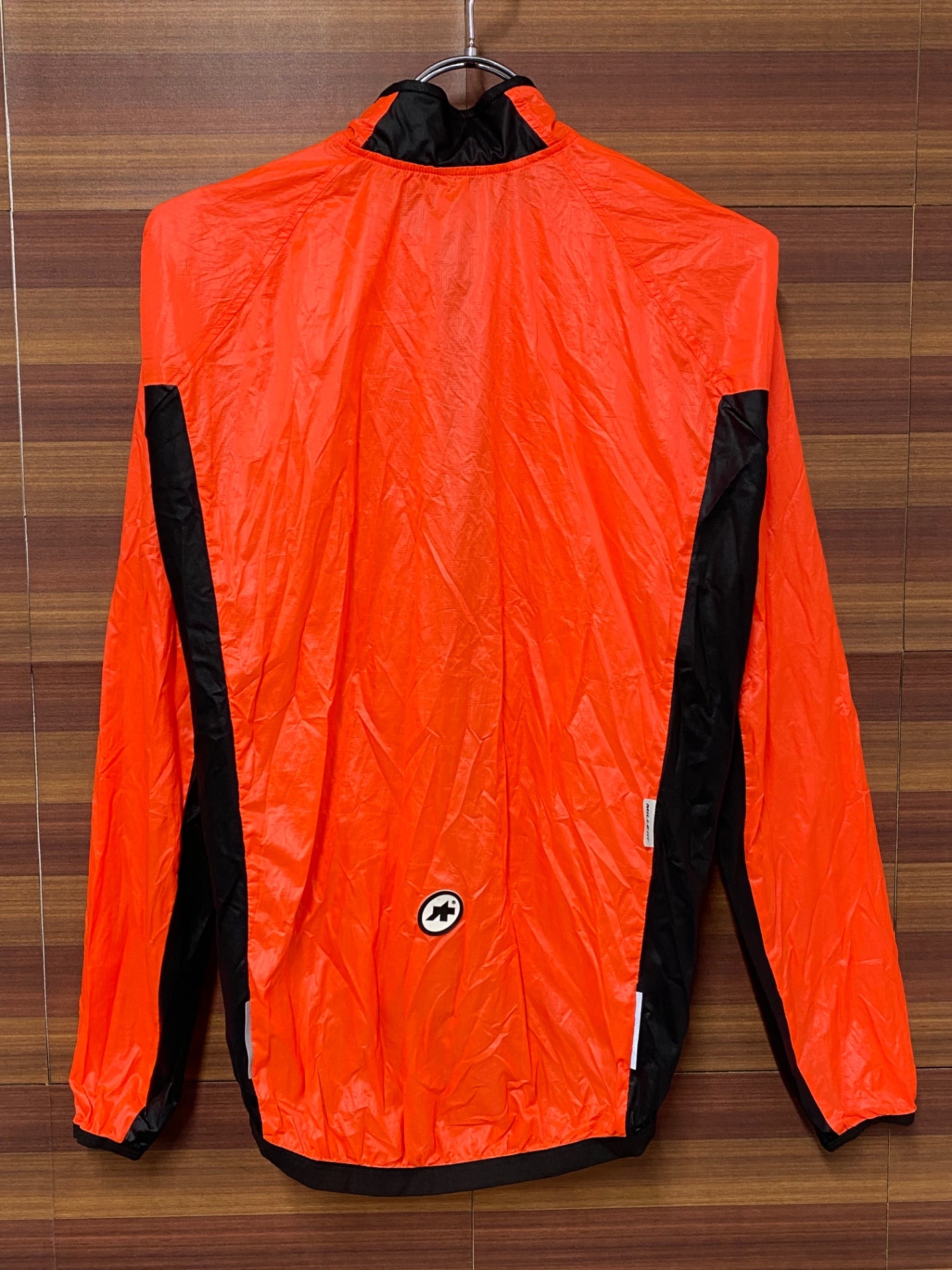 IT067 アソス assos MILLE GT Wind Jacket 長袖 ウィンドブレーカー オレンジ XS