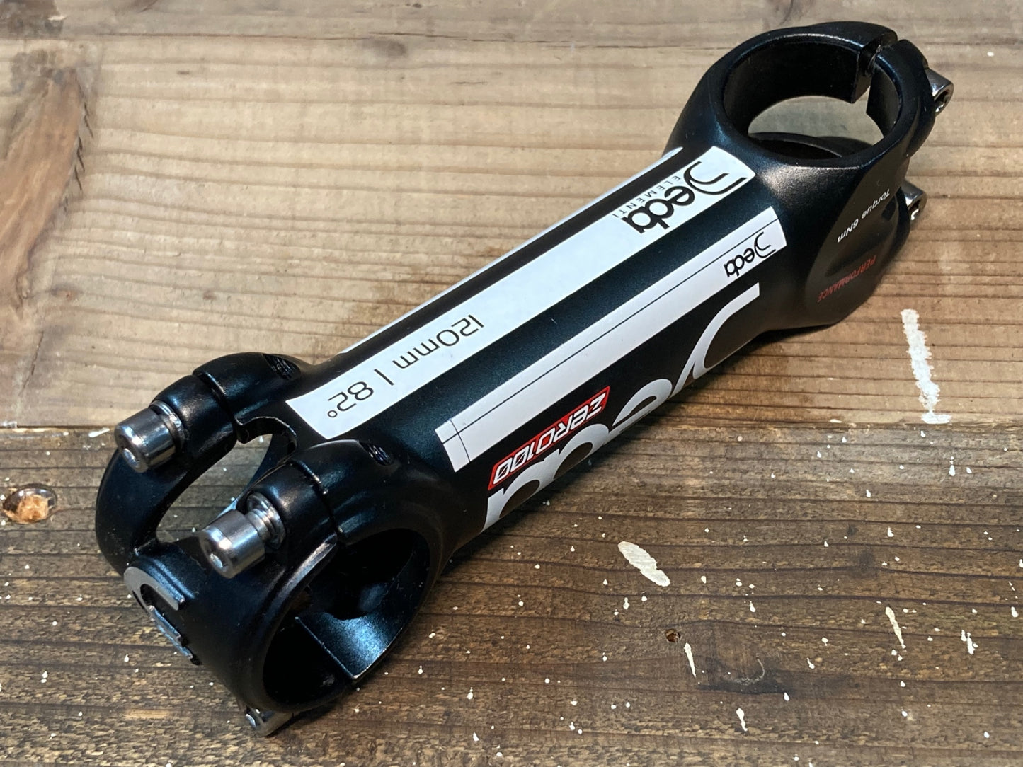 IM537 デダ Deda ゼロ ZERO 100 PERFORMANCE アルミステム 黒 120mm Φ31.7 OS