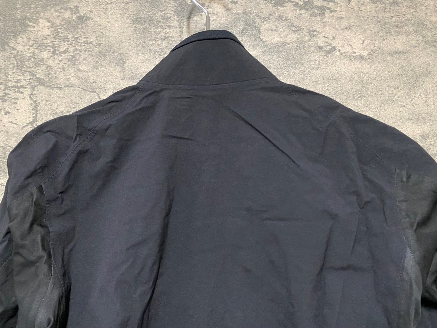 IS750 ラファ Rapha PRO TEAM RACE CAPE 半袖 サイクルジャケット 黒 XS ※袖カット済み