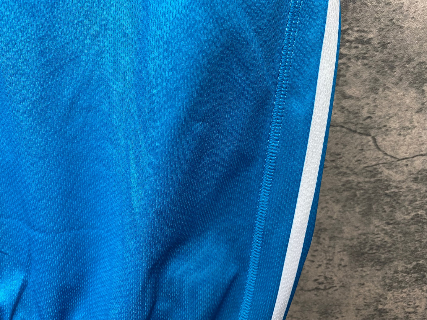 JB216 アディダス adidas 半袖 ハーフジップ サイクルジャージ ターコイズ L